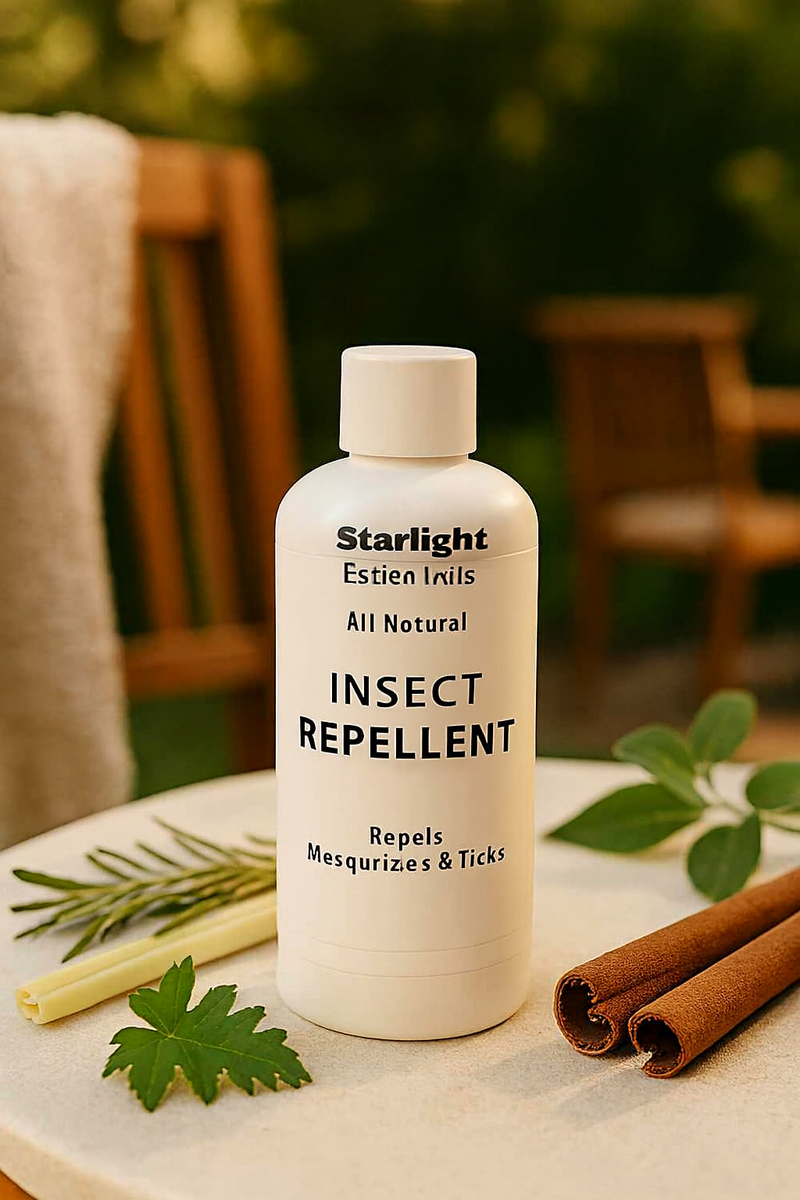 Insect Repellent Moisturizing Lotion 4 oz All Natural By Starlight Essentials